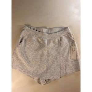 Vintage Havana Skort Women Small Gray Y2K Heathered Knit Athletic Mini Skirt